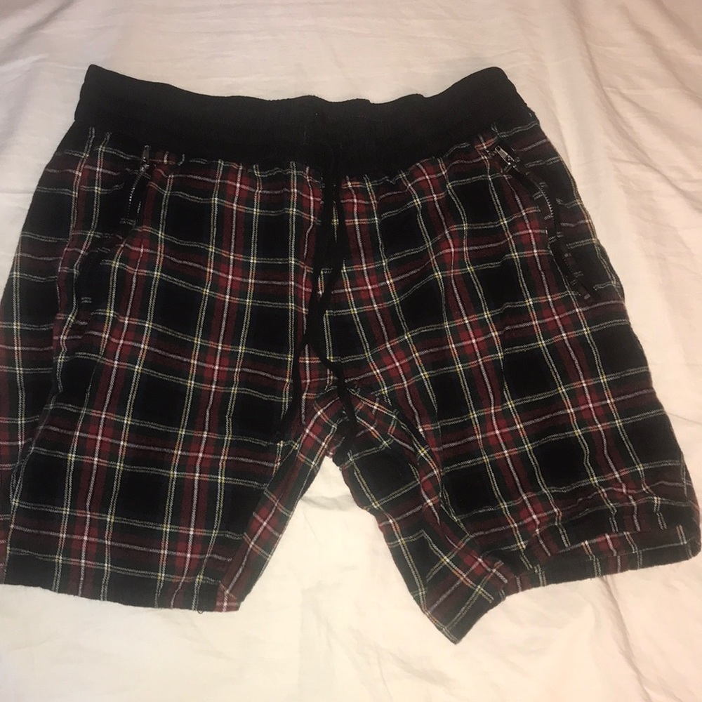 Tartan / Plaid shorts from Pac Sun